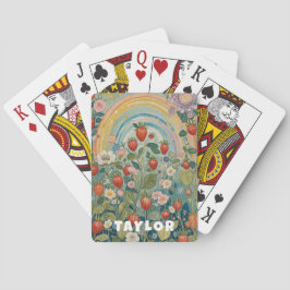 Erdbeerpflaster Spielkarten