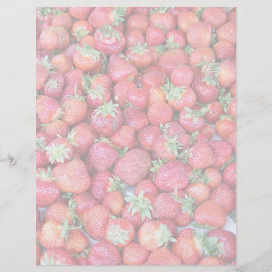 Erdbeerpicken Flyer (Hinten)