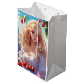 Erdbeerprinzessin mittlere geschenktüte (Vorderseite Schrägansicht)