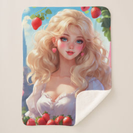 Erdbeerprinzessin Sherpadecke
