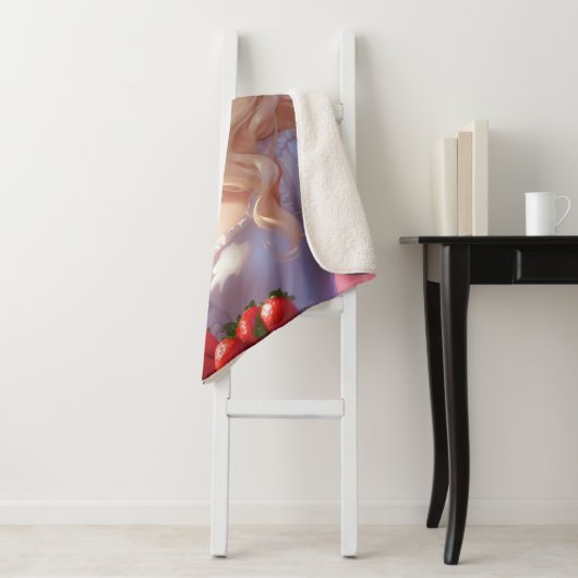 Erdbeerprinzessin Sherpadecke (Beispiel)