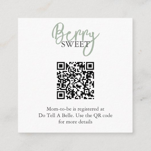 Erdbeerregister Begleitkarte (Rückseite)