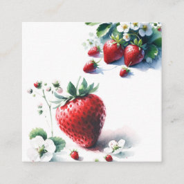 Erdbeerregister Begleitkarte