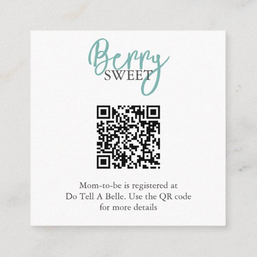 Erdbeerregister Begleitkarte (Rückseite)