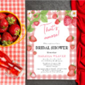 Erdbeerrosa Das ist ein weiteres Brautparty Einladung