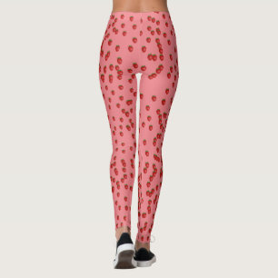 Erdbeerrosa Leggings