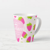 Erdbeerrosa Milchtasse (Rechte Ecke)