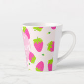 Erdbeerrosa Milchtasse (Rechts)