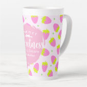 Erdbeerrosa Milchtasse (Rechte Ecke)