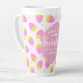 Erdbeerrosa Milchtasse (Linke Ecke)