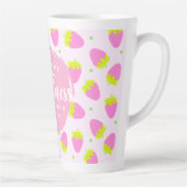 Erdbeerrosa Milchtasse (Rechts)