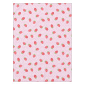 Erdbeerrosa Tischdecke (Vorderseite)