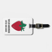 Erdbeerrucksack-Umbau Gepäckanhänger (Vorderseite horizontal)