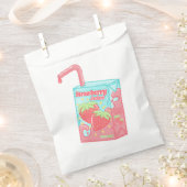 Erdbeersaftbox Geschenktütchen (Ausgeschnitten)