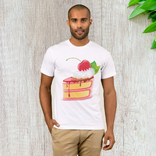 Erdbeerschichttorte mit Sahne T-Shirt