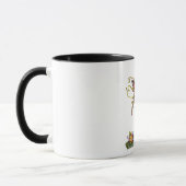 Erdbeerschmetterlings-Fee-Tasse Tasse (Links)