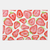 Erdbeerschnitzel Handtuch (Horizontal)