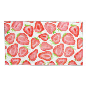 Erdbeerschnitzel Kissenbezug (Rückseite-Rechts)