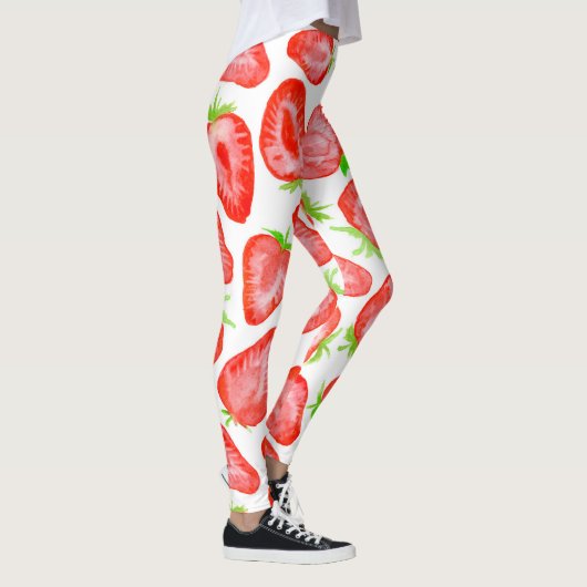 Erdbeerschnitzel Leggings (Rechts)