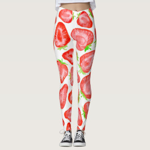 Erdbeerschnitzel Leggings