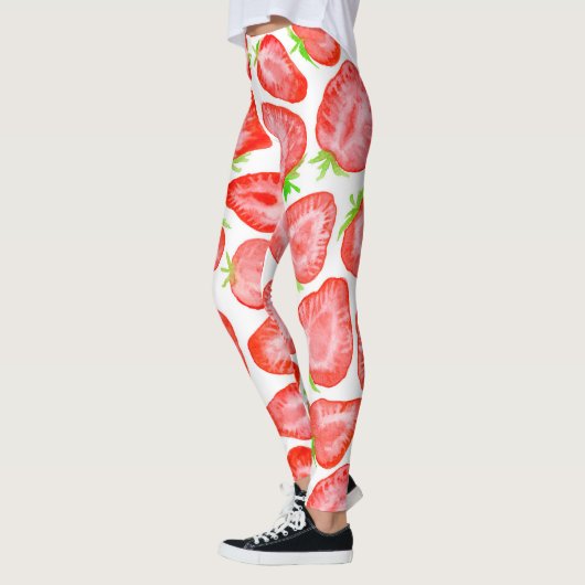 Erdbeerschnitzel Leggings (Links)