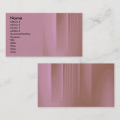 Erdbeerschokolade Visitenkarte (Vorne/Hinten)