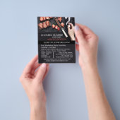 Erdbeerschokolade, Werbung für Kochkurse Flyer (Gruppe)