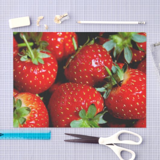 Erdbeerseidenpapier Seidenpapier (Handwerk)