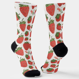 Erdbeersocken Socken
