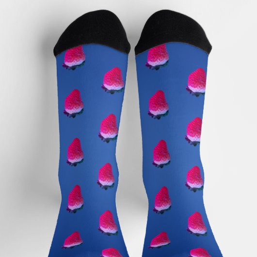Erdbeersocken Socken (Oben)
