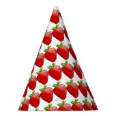 Erdbeersommer-Freude Partyhütchen (Rechts)