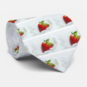 Erdbeerspritzen Krawatte (Gerollt)