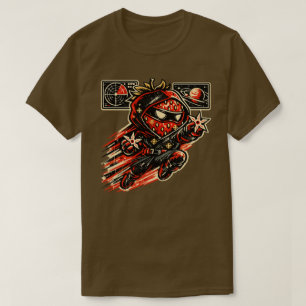 Erdbeerstern-Attentäter — Vintage-Sternen-Ninja T-Shirt