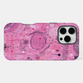 Erdbeersundae-Abstrakte Kunst  iPhone Hülle (Rückseite (Horizontal))