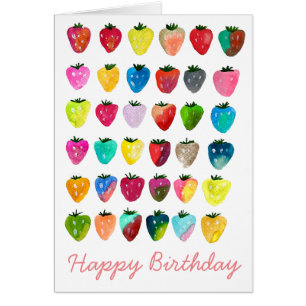 Erdbeersüße niedliche Fruchtfarbe