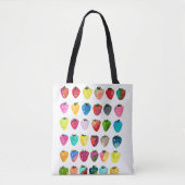 Erdbeersüße niedliche Fruchtfarbe Tasche (Vorderseite)