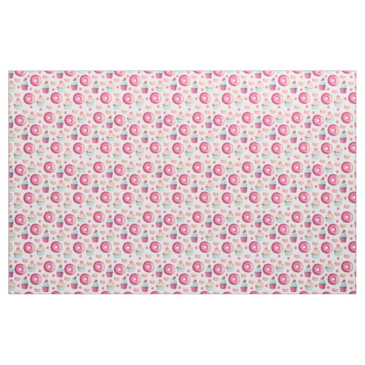 ErdbeerSüßigkeiten Stoff (Fat Quarter (45,7 x 55,9 cm))