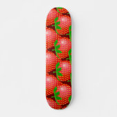 Erdbeertapete Skateboard (Vorne)