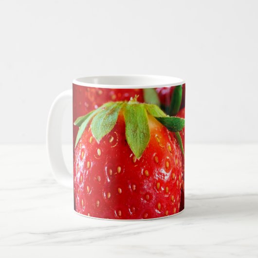 ErdbeerTasse Kaffeetasse (Vorderseite Links)
