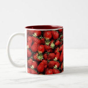 ErdbeerTasse Zweifarbige Tasse