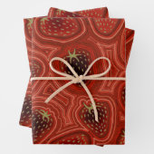 Erdbeertraum  geschenkpapier set (Beispiel)