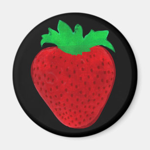 ErdbeerVintager Blick Magnet