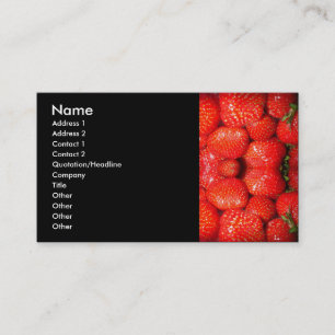 ErdbeerVisitenkarte Visitenkarte