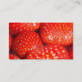 ErdbeerVisitenkarte Visitenkarte (Rückseite)
