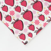 Erdbeerweiche Decke (Ecke)
