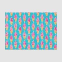 Erdbeerweiches Eistüte-Muster