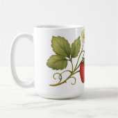 Erdbeerweine mit Blume Kaffeetasse (Links)