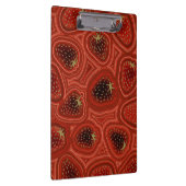 Erdbeerwirbel-Spirale  Klemmbrett (Rechts)