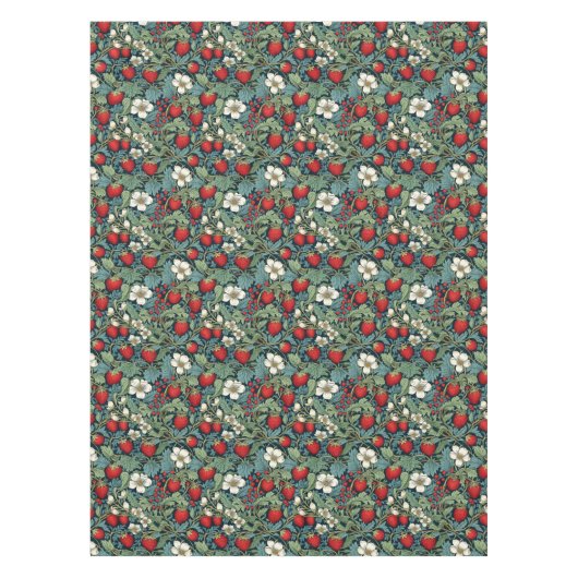 Erdbeerzapftuch Tischdecke (Vorderseite)