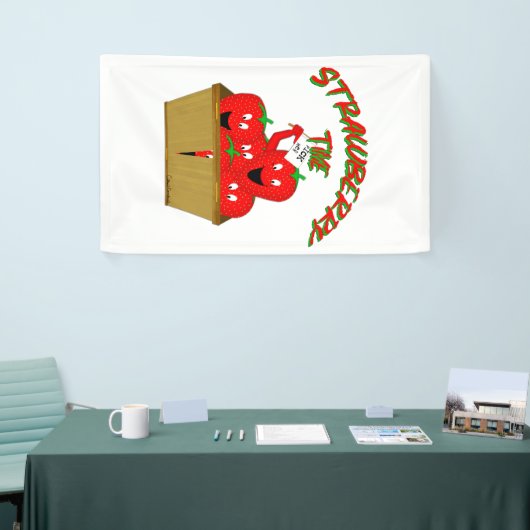 Erdbeerzeit! Banner (Messeveranstaltung)